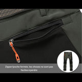 Pantalon de randonnée replié, différentes couleurs disponibles pour toutes les préférences