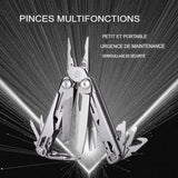 Outil compact et portable - pince multifonctionnelle acier inoxydable
