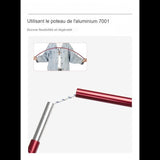 Tente de camping et de randonnée ultra légère et étanche en nylon pour 2 personnes