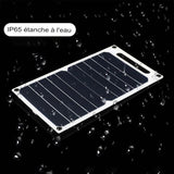 Panneau solaire pliable, solution écologique et durable pour l'extérieur
