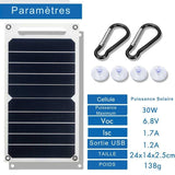 Panneau solaire pliable, solution écologique et durable pour l'extérieur