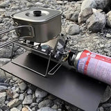 Réchaud à gaz de randonnée et camping portable, compact et facile à utiliser