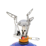 Réchaud à gaz pliable et portable pour camping, compact, léger et efficace