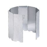 Pare-brise réchaud pliable 8 plaques pour camping et randonnée