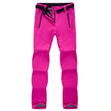 Pantalon de randonnée pour femme en tissu imperméable, couleur rose, nouvelle collection