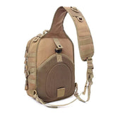 Sac à dos tactique imperméable pour randonnée avec sangle unique