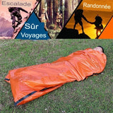 Sac de couchage d'urgence, sûr pour l'escalade et les randonnées