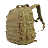 Sac à dos tactique imperméable avec multiples poches et sangles de serrage