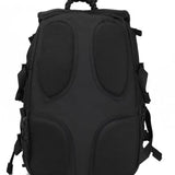 Sac à dos tactique imperméable 40 L noir avec dos en maille respirante