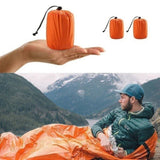 Sac de couchage d'urgence compact et léger, idéal pour les randonnées