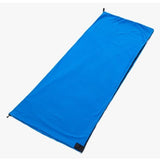 Sac de couchage polaire bleu, modèle ultraléger et portable pour camping