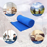 Sac de couchage polaire utilisable en intérieur, extérieur, bureau et lit
