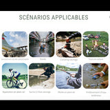 Scénarios d'utilisation du mini filtre à eau pour camping, survie, et autres activités de plein air