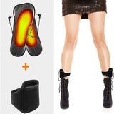 Semelles thermiques Chauffantes USB pour chaussures d'hiver
