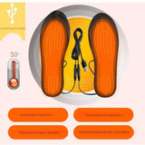 Semelles Chauffantes en fibre de carbone pour chaussures