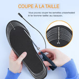 Semelles de chaussures Chauffantes, confort et chaleur en hiver