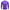Sous-vêtements de compression violets pour homme, vue de face