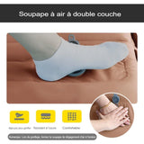 Soupape à air double couche du matelas pneumatique autogonflant pour gonflage facile