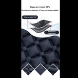 Structure en nylon TPU du matelas de camping avec revêtement étanche et résistant