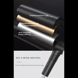 Structure des bâtons de randonnée en alliage, coque de peinture cuite, acier inoxydable