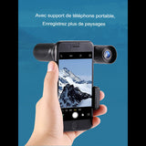 Support de téléphone pour jumelles, enregistrement de paysages avec smartphone