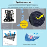 Système de suspension ergonomique du sac à dos 40 L, protecteur en mousse respirant