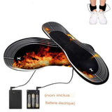 Semelles thermiques Chauffantes USB pour chaussures d'hiver