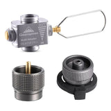 Kit complet de connecteurs adaptateurs de gaz extérieur pour réchauds et lampes de camping