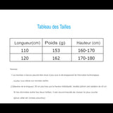 Tableau des tailles des bâtons de randonnée en fonction de la longueur, du poids et de la hauteur