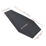 Tapis de sol pour tente de camping, noir, avec dimensions indiquées
