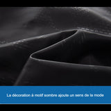 Tissu du pantalon de camping imperméable unisexe, décoration à motif sombre, mode et fonctionnalité