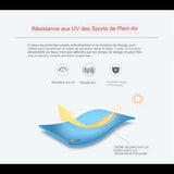 Tissu de protection solaire anti-UV pour veste de randonnée, respirant et résistant