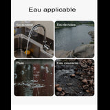 Filtre à eau ultra léger en fibre de carbone de randonnée