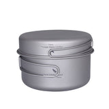 Ensemble de poêles et casseroles, multifonction, pliant, compact et efficace