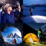 Utilisations diverses de la lampe frontale SOFIRN pour la randonnée et le camping
