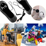 Semelles thermiques Chauffantes USB pour chaussures d'hiver