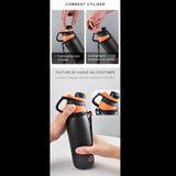 Utilisation de la bouteille isotherme en acier inoxydable, 1000 ml