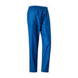 Pantalon de camping imperméable unisexe bleu foncé, séchage rapide, vue arrière