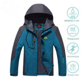 Veste de randonnée imperméable et respirante avec capuche, caractéristiques coupe-vent et antistatique
