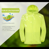 Veste de randonnée légère et imperméable pour femme, idéale pour les voyages et activités de plein air