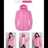 Veste de randonnée rose pour femme, imperméable et respirante, idéale pour les activités de plein air