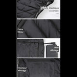Veste avec épaule élastique, doux tissu et affichage d'utilisation intérieure
