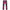 Pantalon polaire femme rouge pour randonnée hivernale avec renforts aux genoux