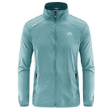 Veste de randonnée imperméable bleu marine pour hommes, adaptée à toutes les conditions météorologiques