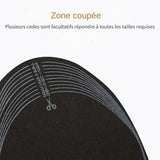 Semelles Chauffantes en fibre de carbone pour chaussures