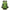 Sac à dos vert de randonnée 40 L, avec poches multiples et fermeture éclair jaune