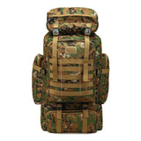 Sac à dos militaire étanche camouflage vert pour randonnée et activités extérieures